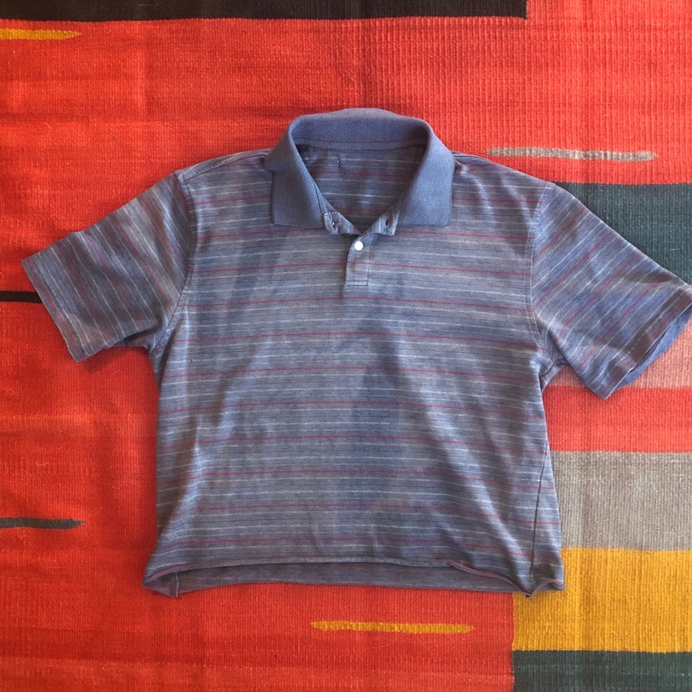 Sun bleached Cropped Collared Shirt